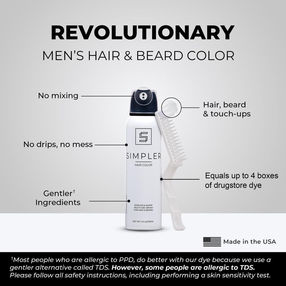 Simpler Hair Color Kit fade-resistant results that last.