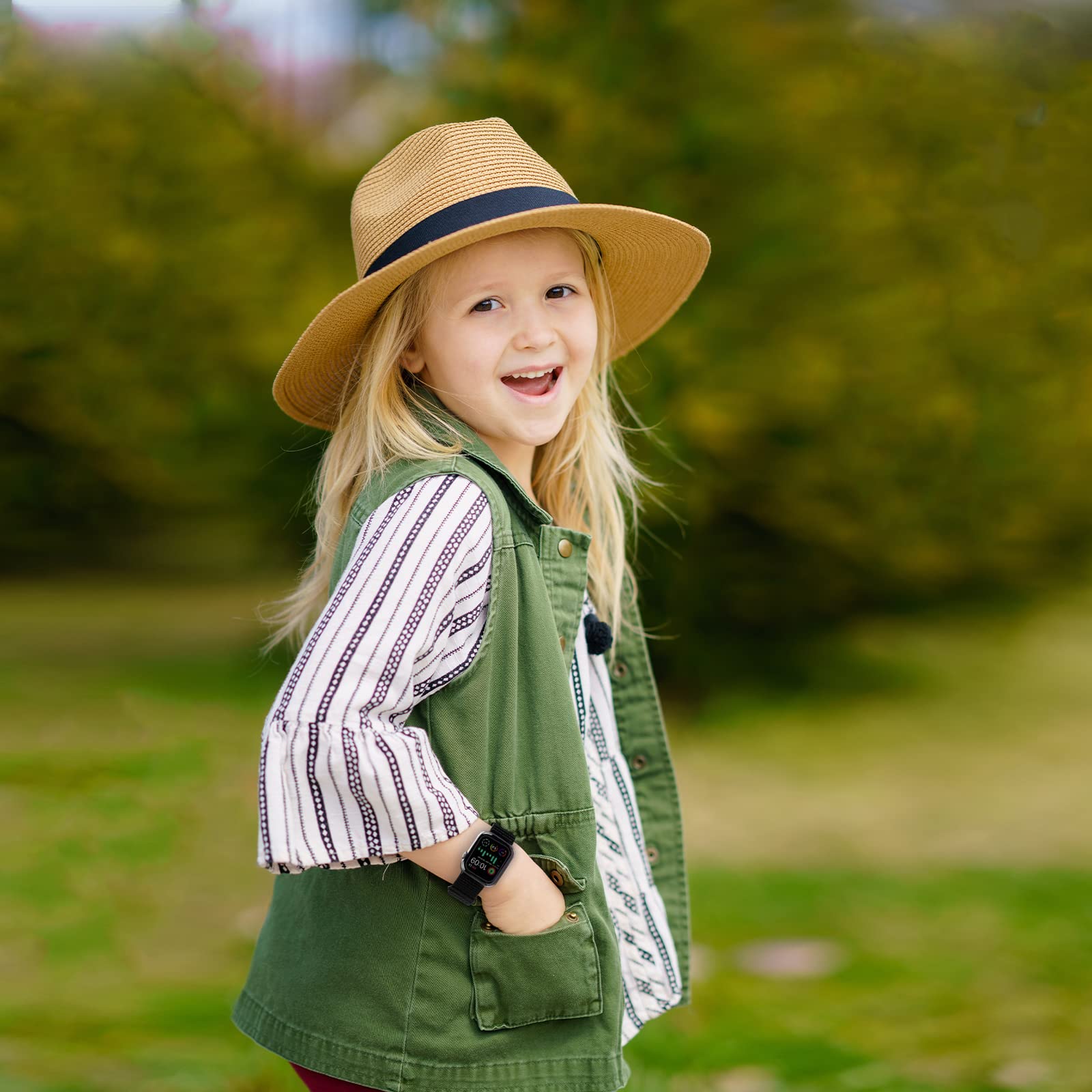 SimpleThings bright color band options showcase playful style and easy outfit matching