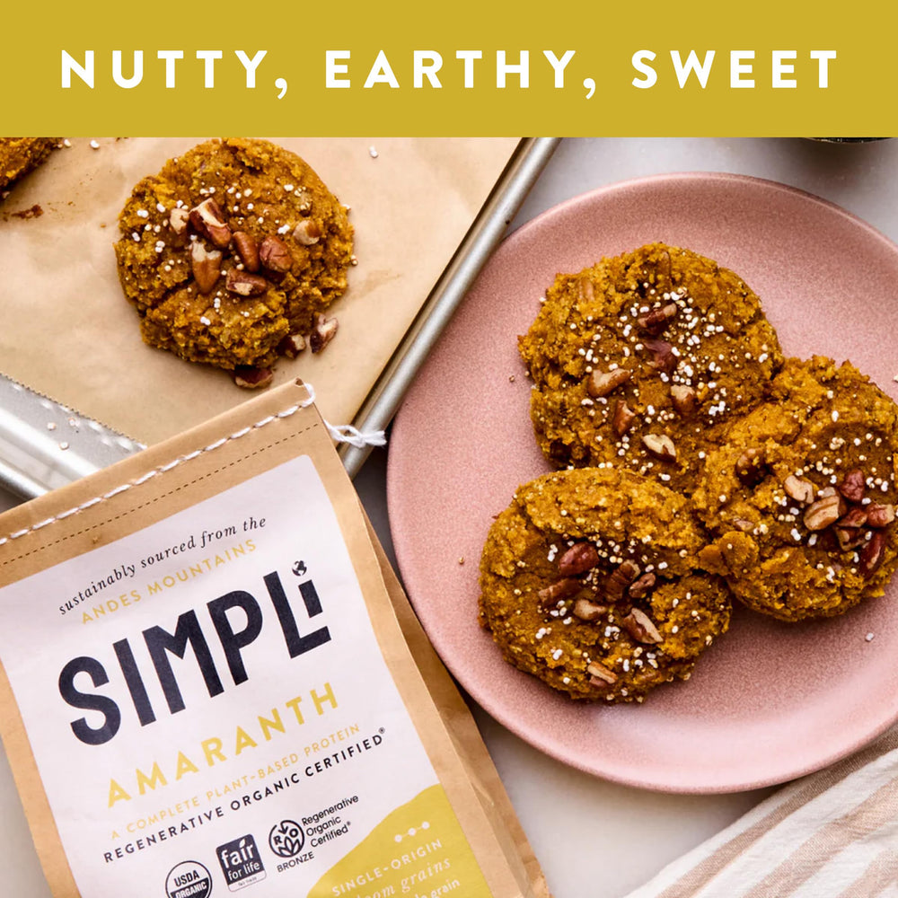 SIMPLi Amaranth served as a light, fluffy bowl base.