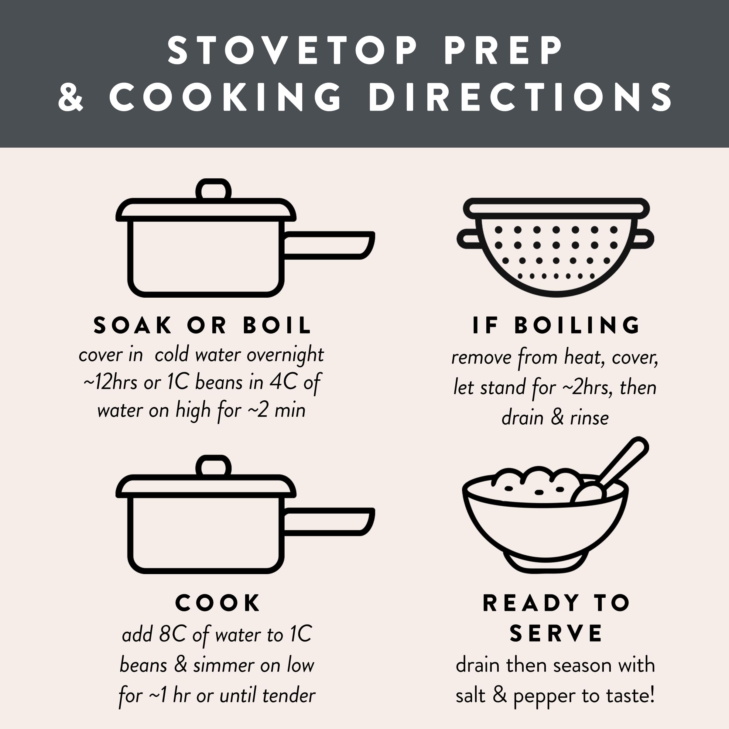 SIMPLi black beans cooking soup pot highlights practical kitchen use and easy versatility.