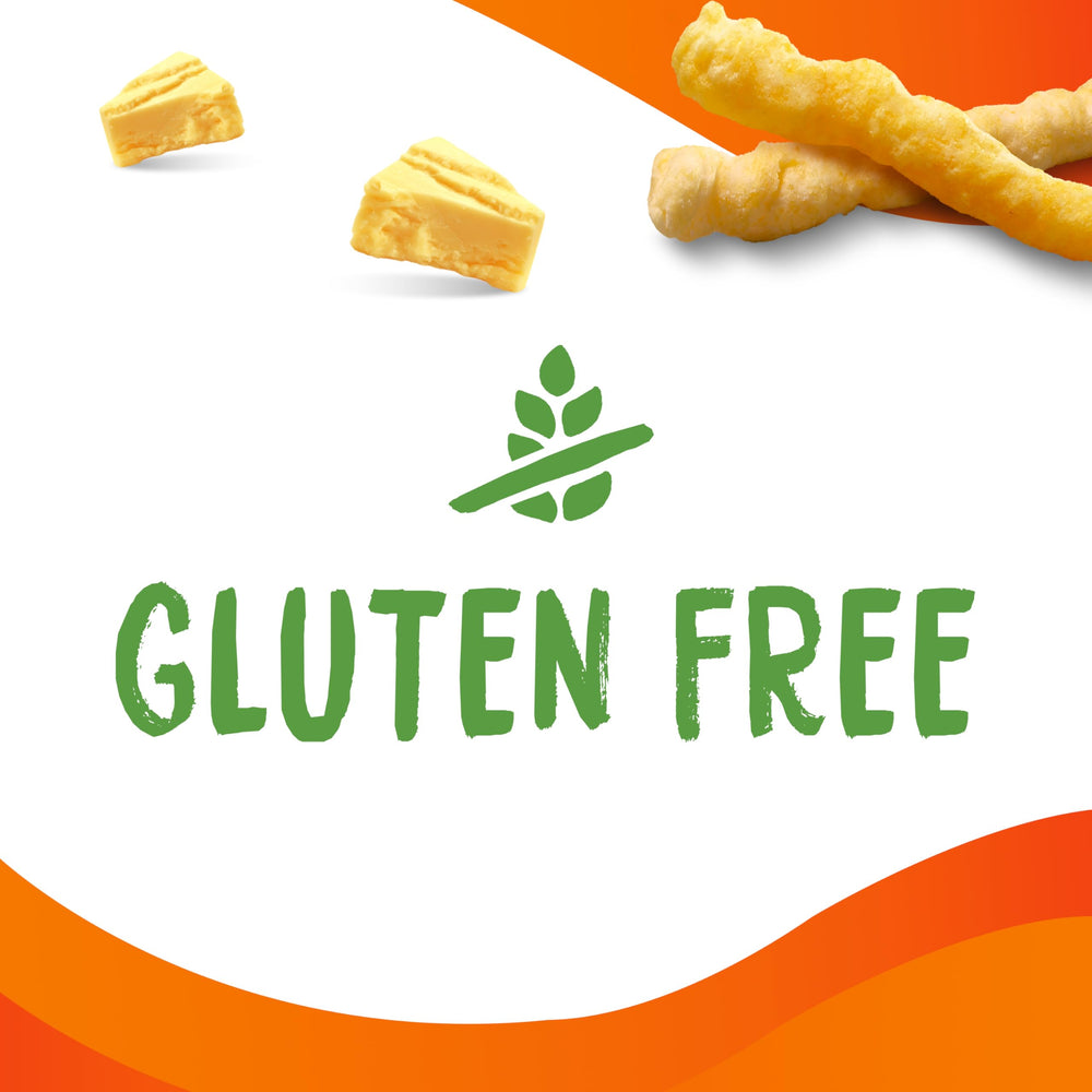 Simply Cheetos Crunchy White Cheddar 36-pack convenient for lunches or road trips.