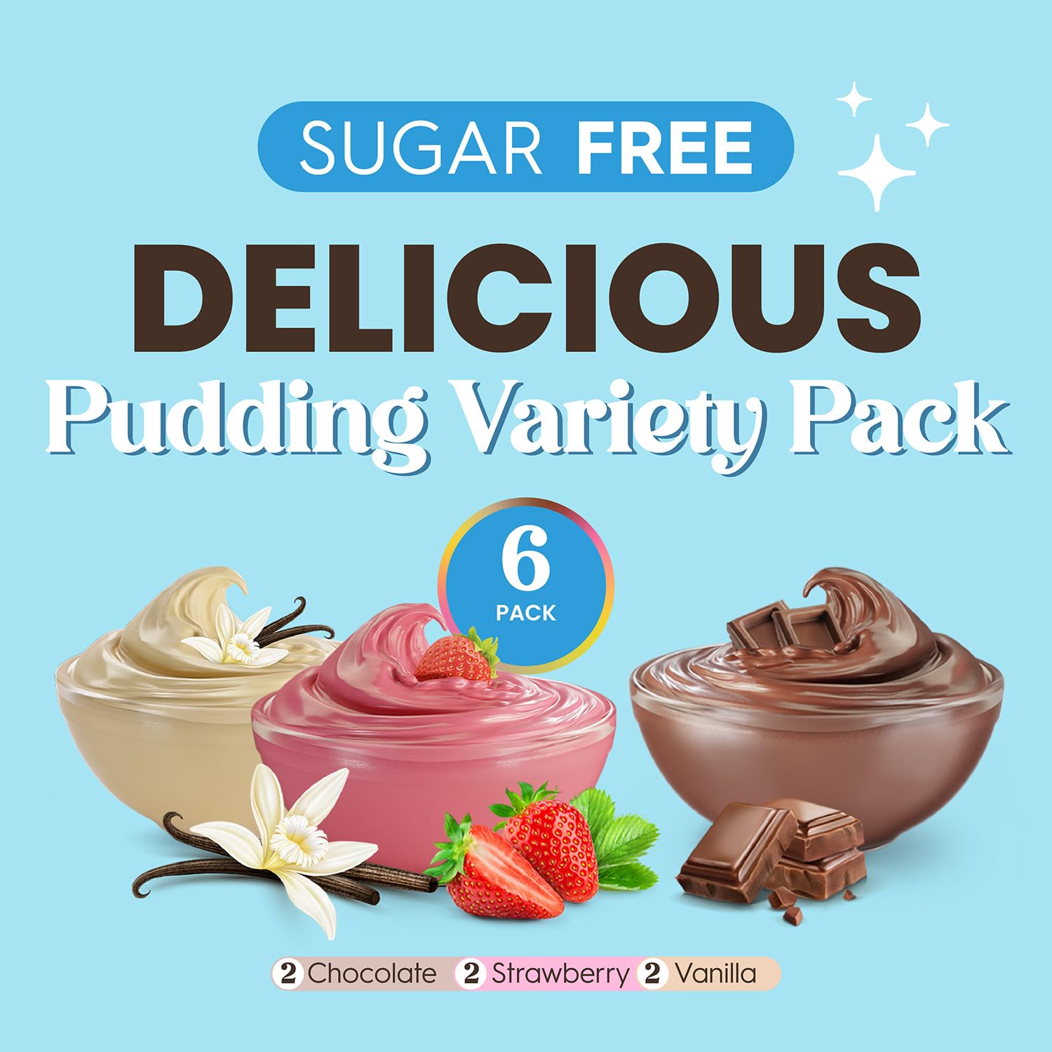 Simply Delish ready-to-eat pudding — quick, 3-5 minute dessert any time