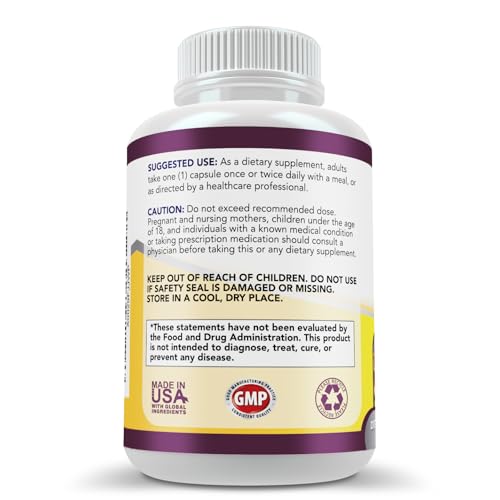 Simply Natures Pure berberine bottle on store shelf as a USA-made choice
