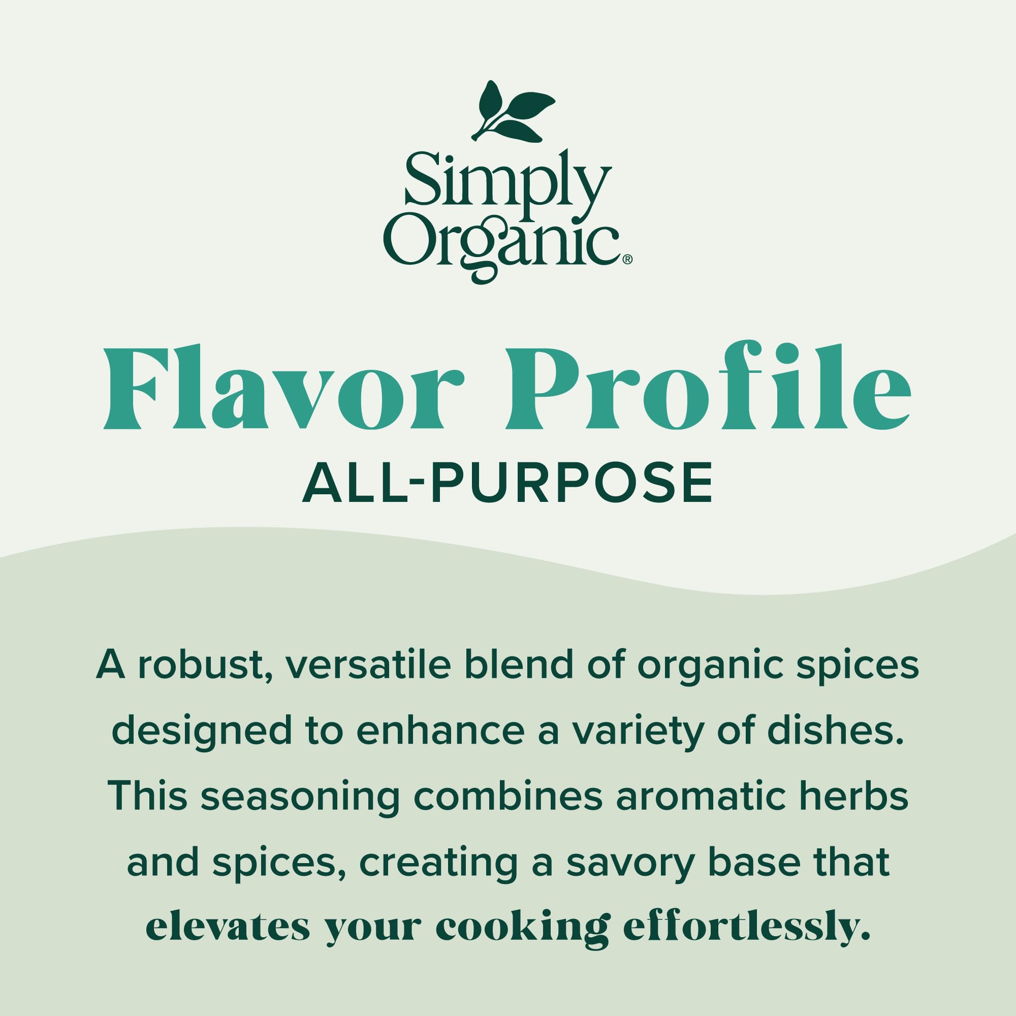Simply Organic All-Purpose Seasoning enhances a steak dish with savory depth