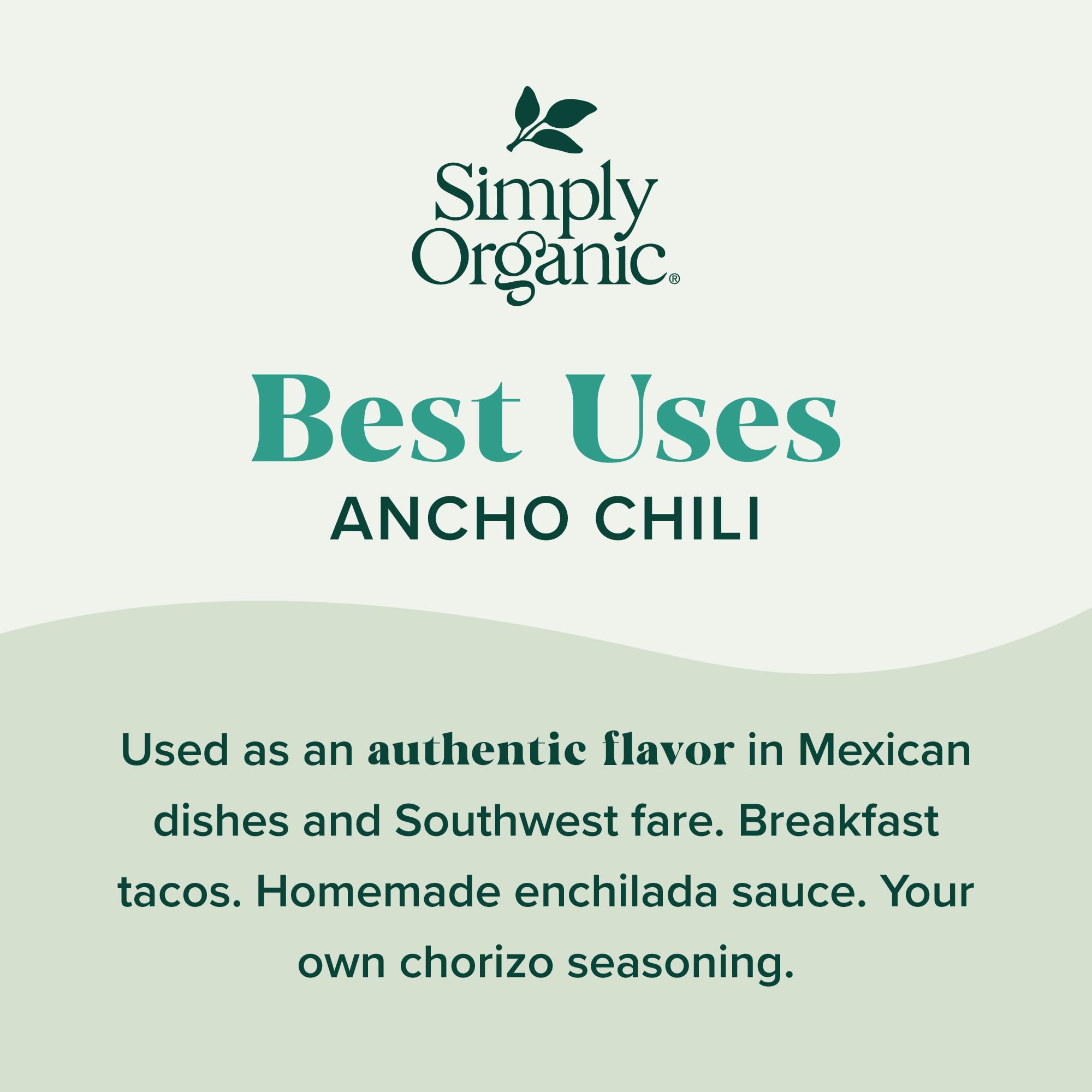 Cooking scene with enchiladas using Simply Organic Ancho Chili Powder for authentic depth