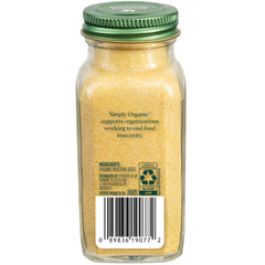 Simply Organic Ground Mustard Seed packaging emphasizes organic quality for pantry staples.