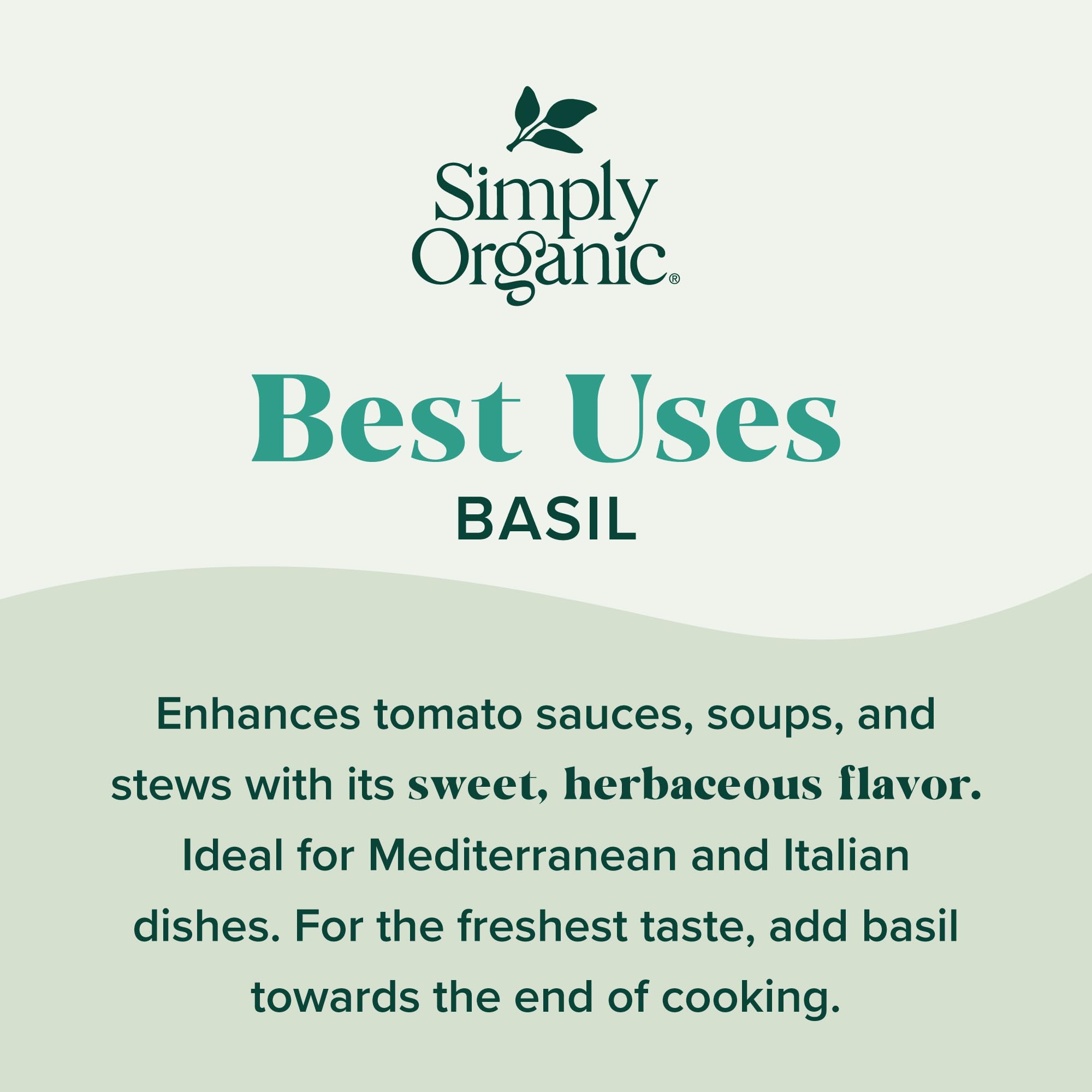 Simply Organic spice cabinet staple for fresh, aromatic finishing touches.