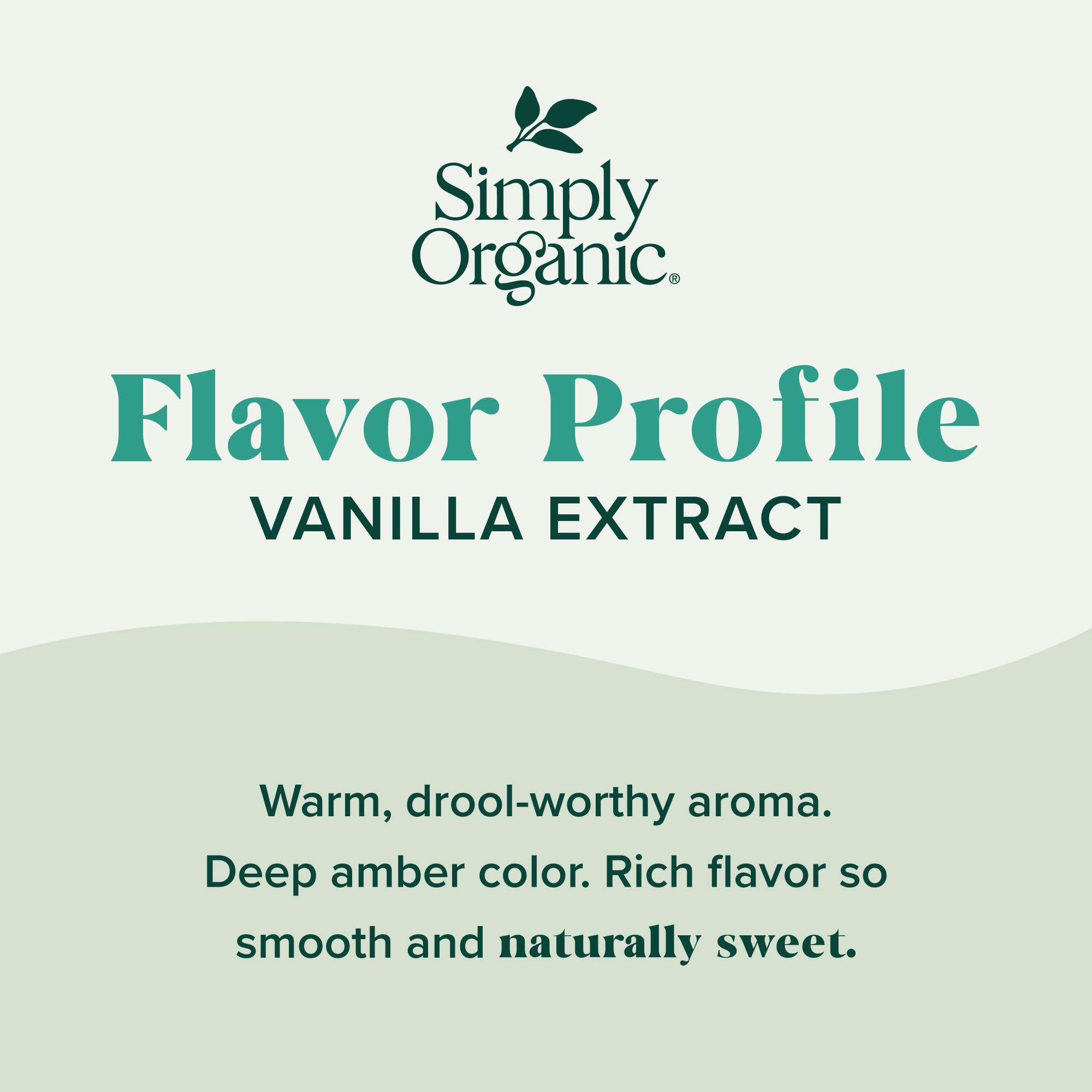 The amber-tinted Simply Organic Madagascar Vanilla Extract signals rich aroma