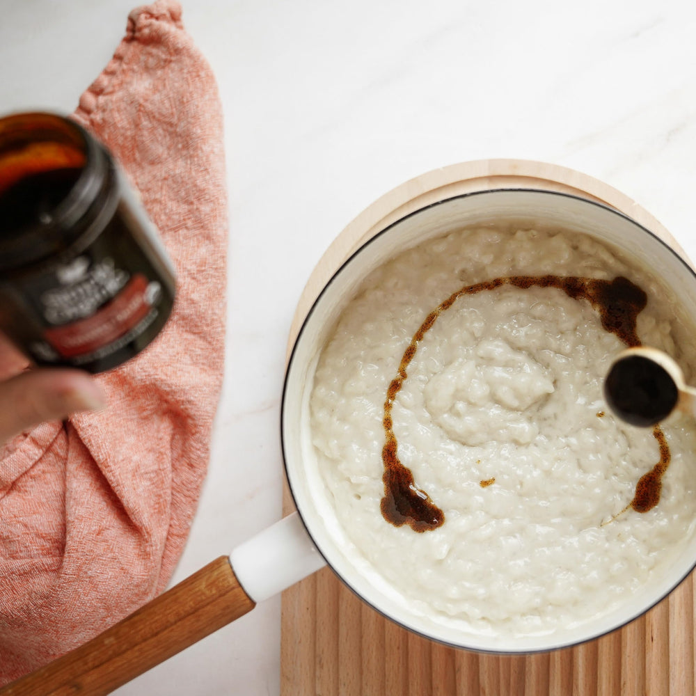 Simply Organic Vanilla Bean Paste elevates puddings with visible vanilla specks