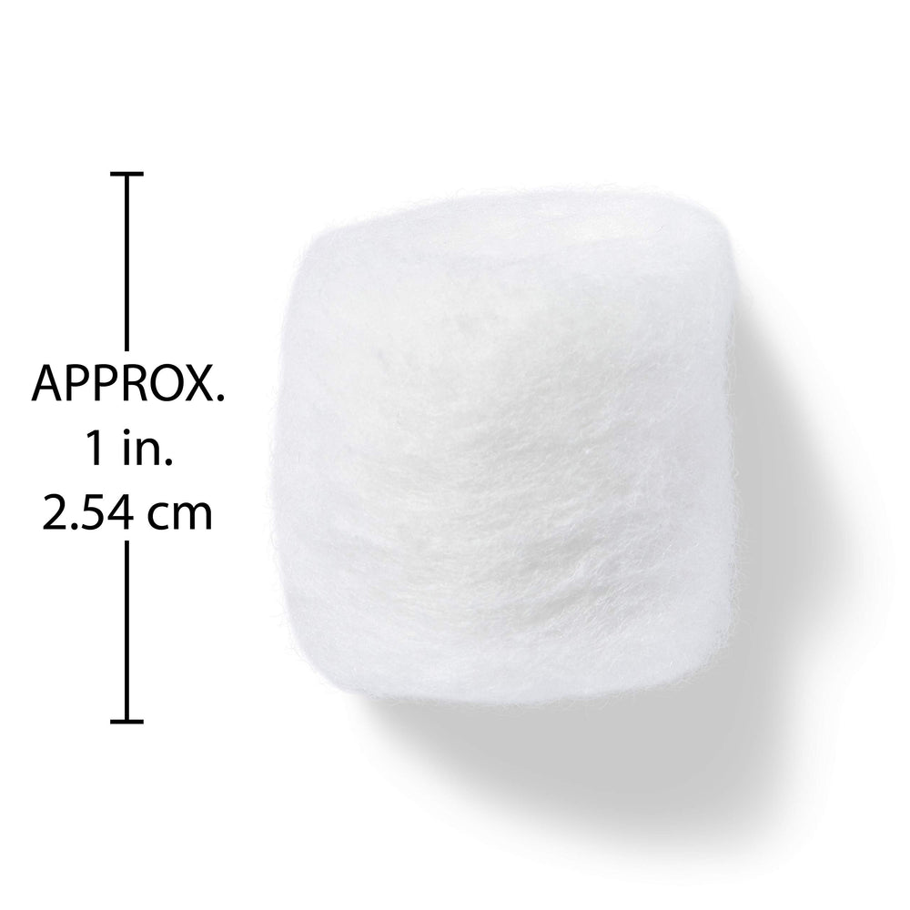 Simply Soft cotton balls arrive clean white with pillowy softness.