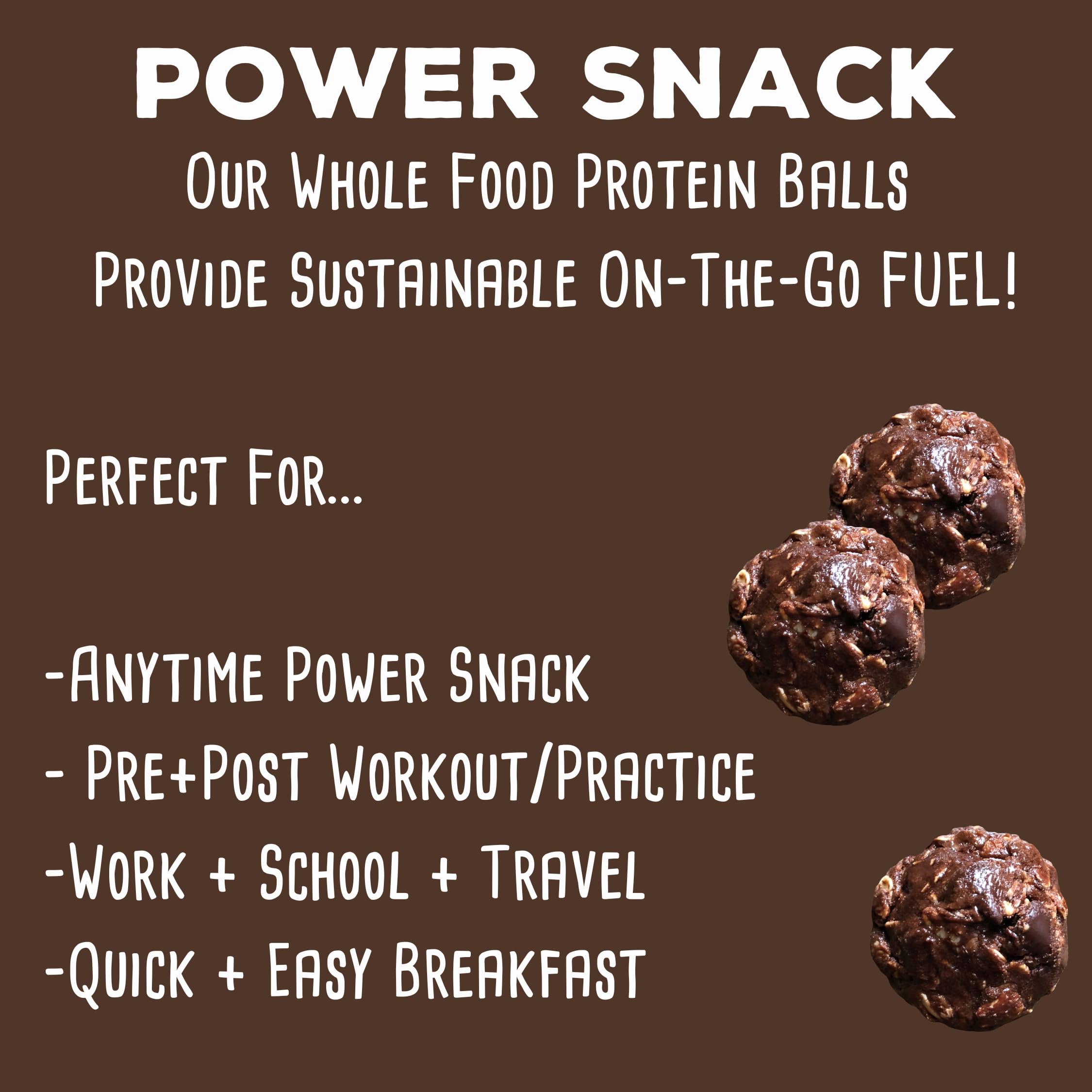 SimplyFUEL on-the-go breakfast option with brownie flavor and balance.
