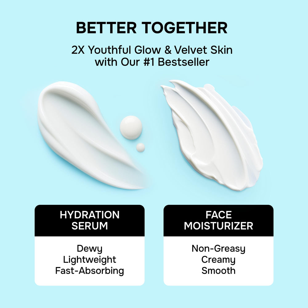 SimplyVital neck and neckline focus with serum demonstrates extended hydration.