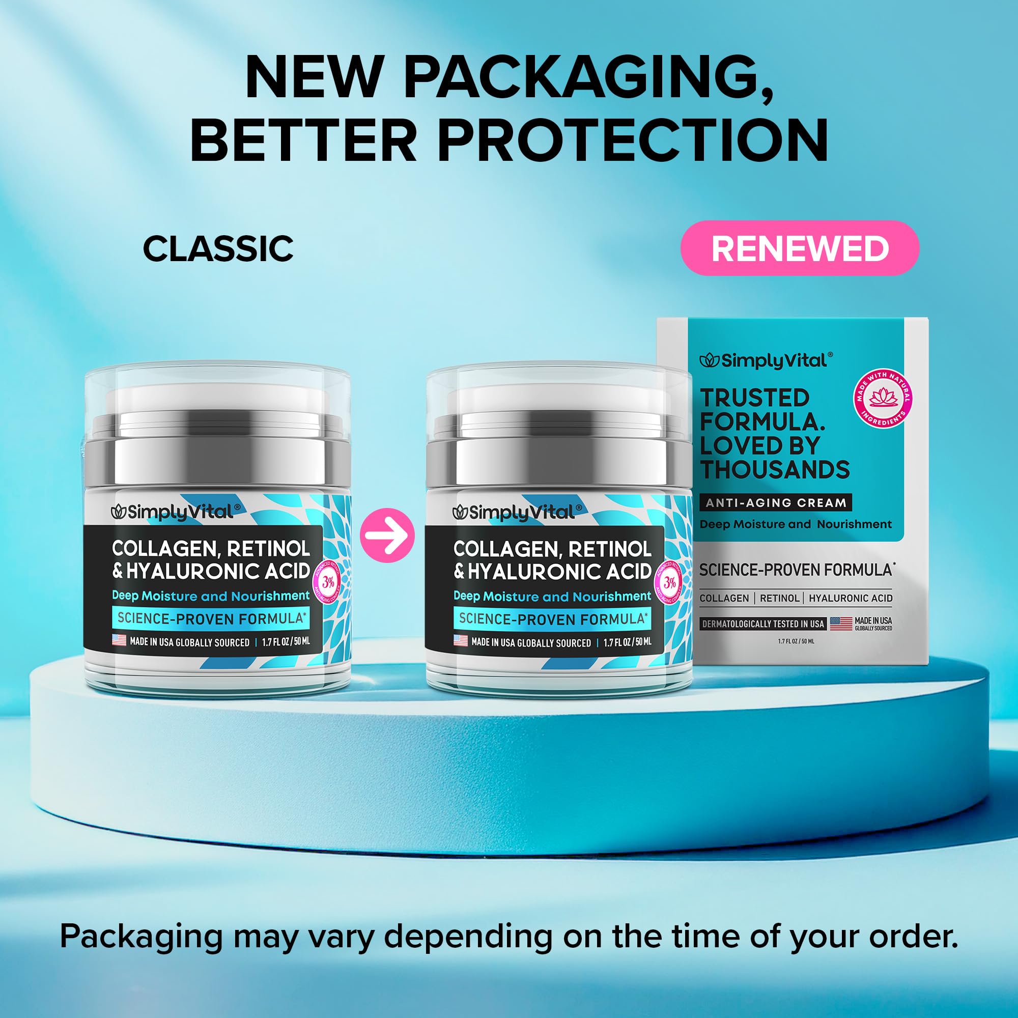 Daytime SPF 30 guidance label for SimplyVital moisturizer.