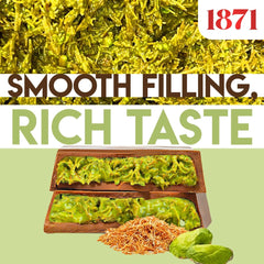 Since 1871 Güllüoğlu Dubai Chocolate Filling crispy kadayif threads add crunch to pastries