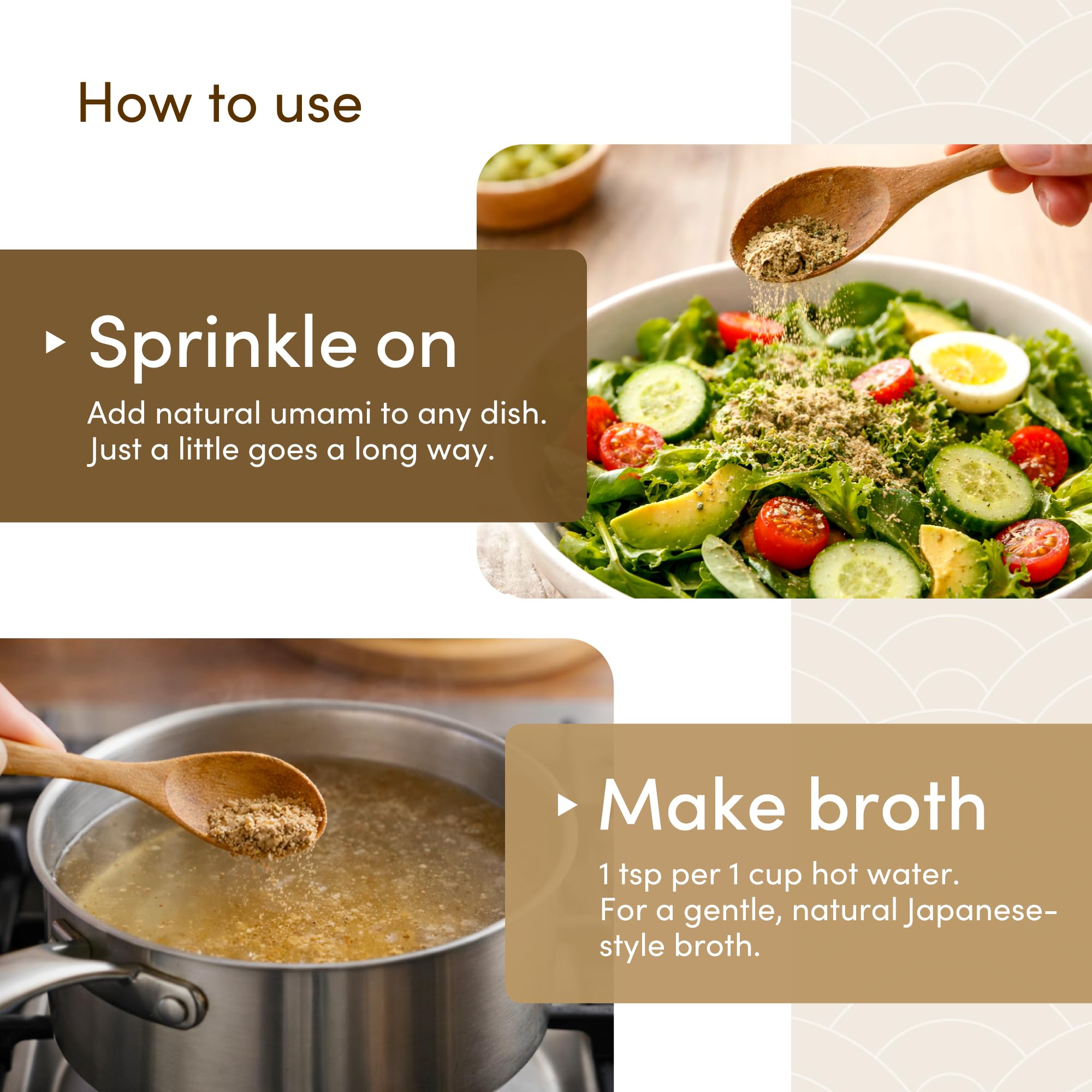 Sincerite Sapporo DASHI DASH 100g packaging highlights no additives.