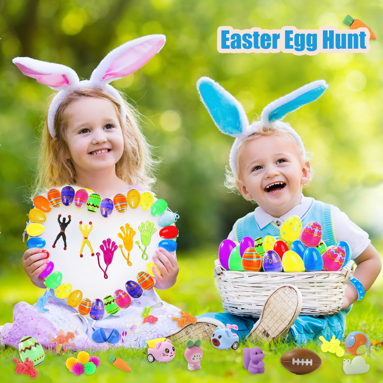 SINFOX safety-tested Easter toy pack suitable for kids and families