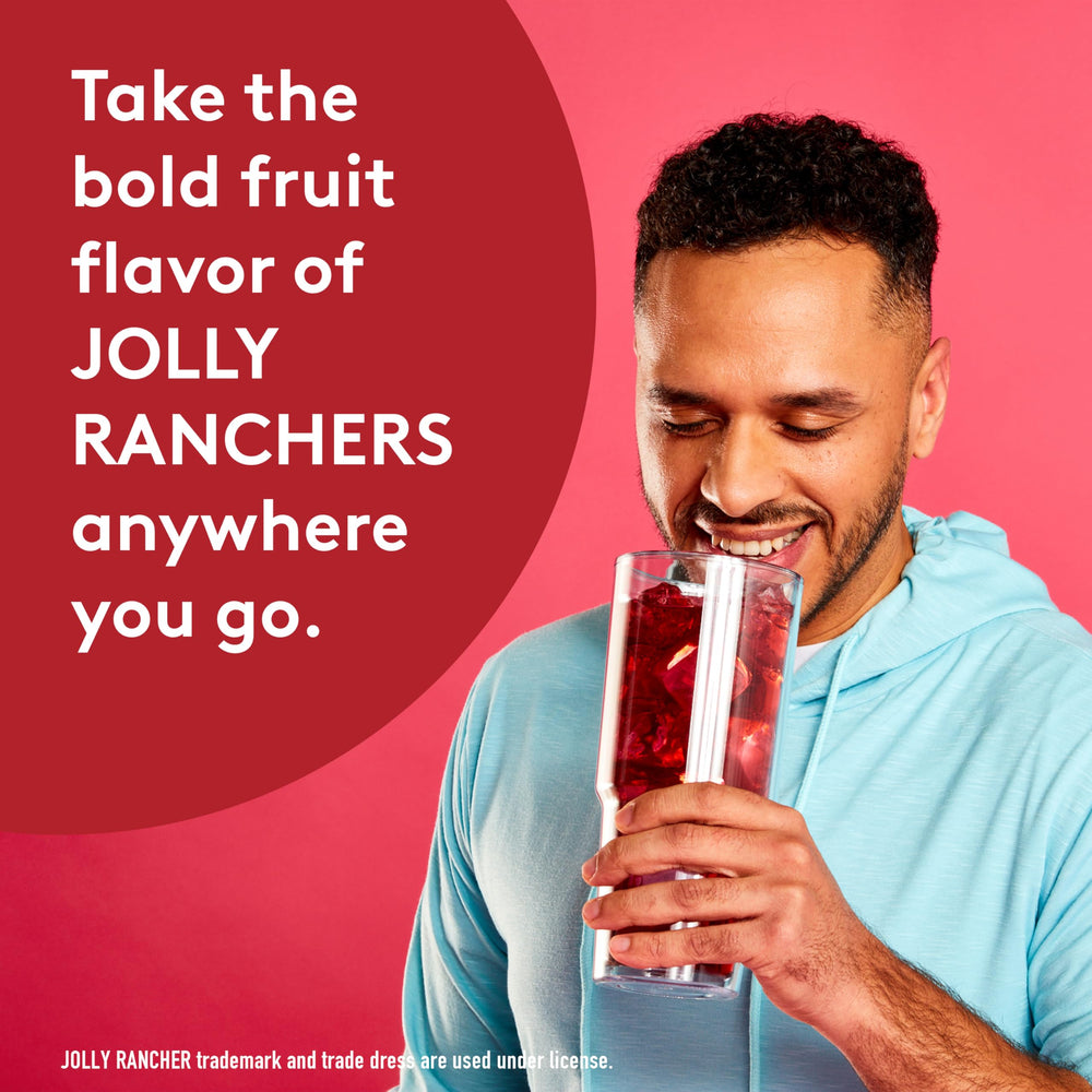 SINGLES TO GO Jolly Rancher Cherry lunchbox flavor for kids and trips.