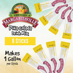 SINGLES TO GO! Margaritaville 8-pack box for instant, crowd-pleasing drinks at gatherings.