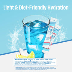SINGLES TO GO Ocean Water stick close-up for quick flavor boost.