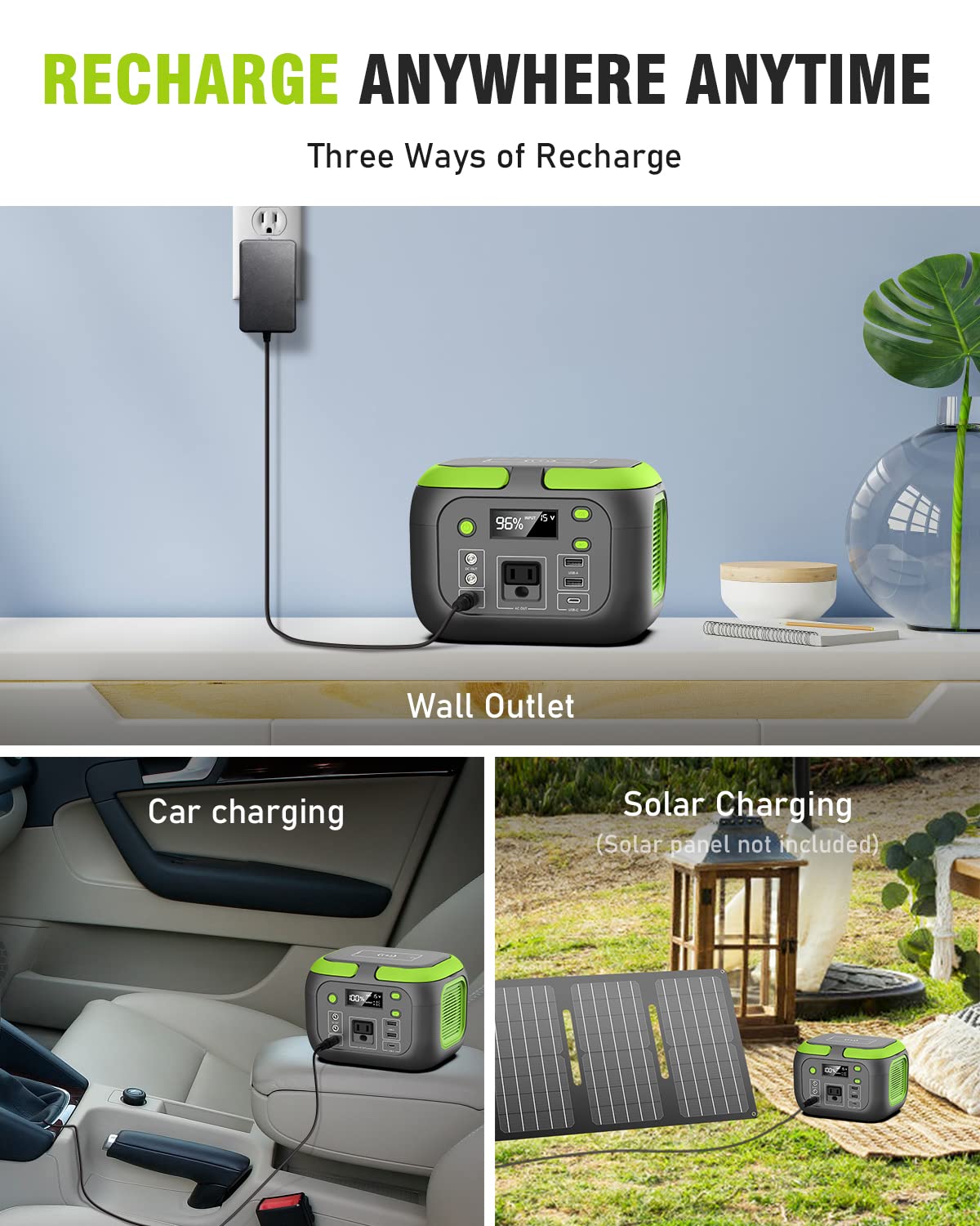 SinKeu USB-C and USB-A ports enable multi-device charging