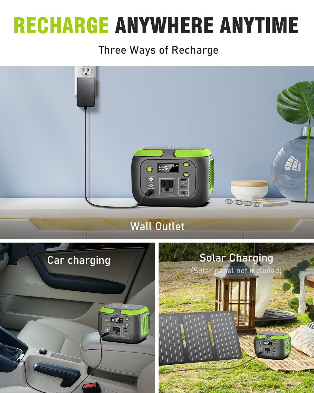 SinKeu USB-C and USB-A ports enable multi-device charging