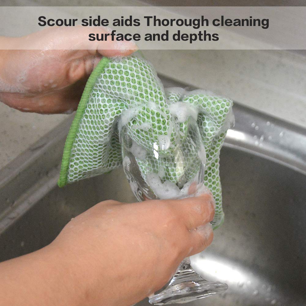 SINLAND microfiber cloths dry faster than cotton towels