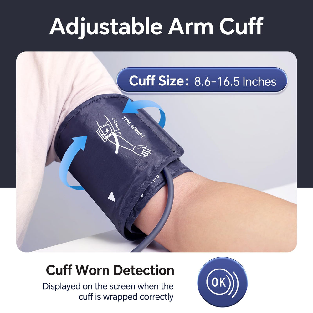 Sinocare blood pressure monitor dual-user mode supports family use