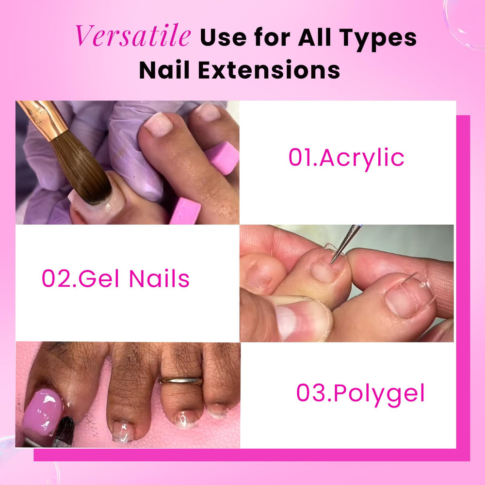 SINOKAME toe tips offer 3-4 week wear with proper application