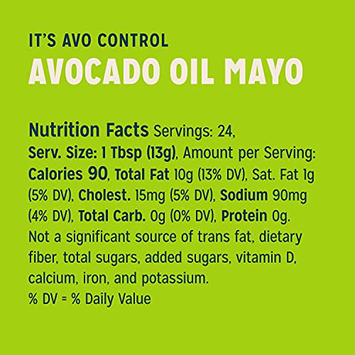 Sir Kensington's Avocado Oil Mayo ingredients label emphasizes non-GMO and gluten-free quality.