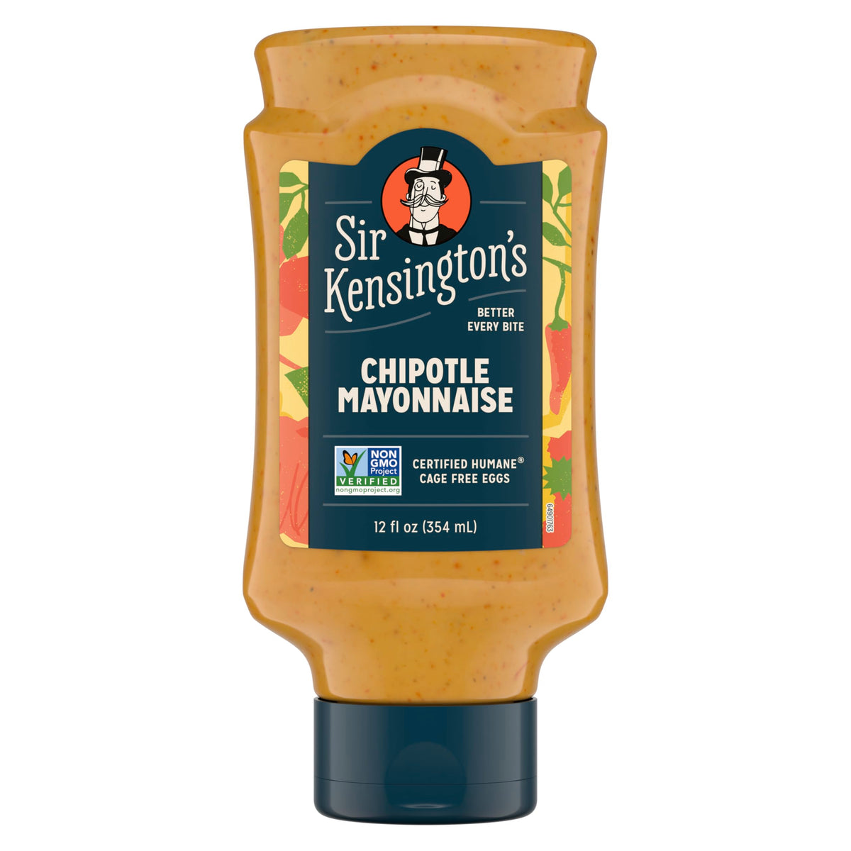 Sir Kensington's Chipotle Mayo bottle showcases bold flavor for sandwiches.