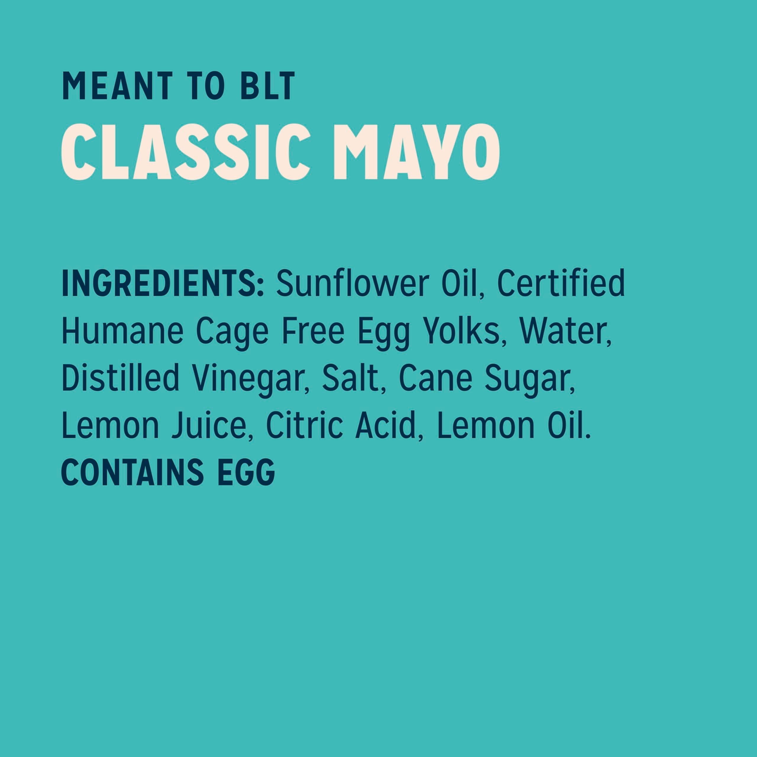 Sir Kensington's Classic Mayo dip with fresh vegetables.