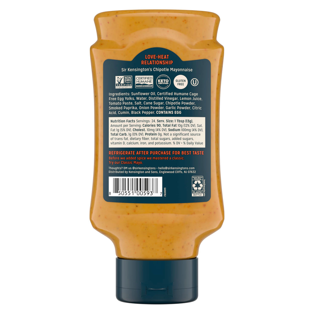 Sir Kensington's shelf-stable mayo keeps pantry stocked for quick meals.