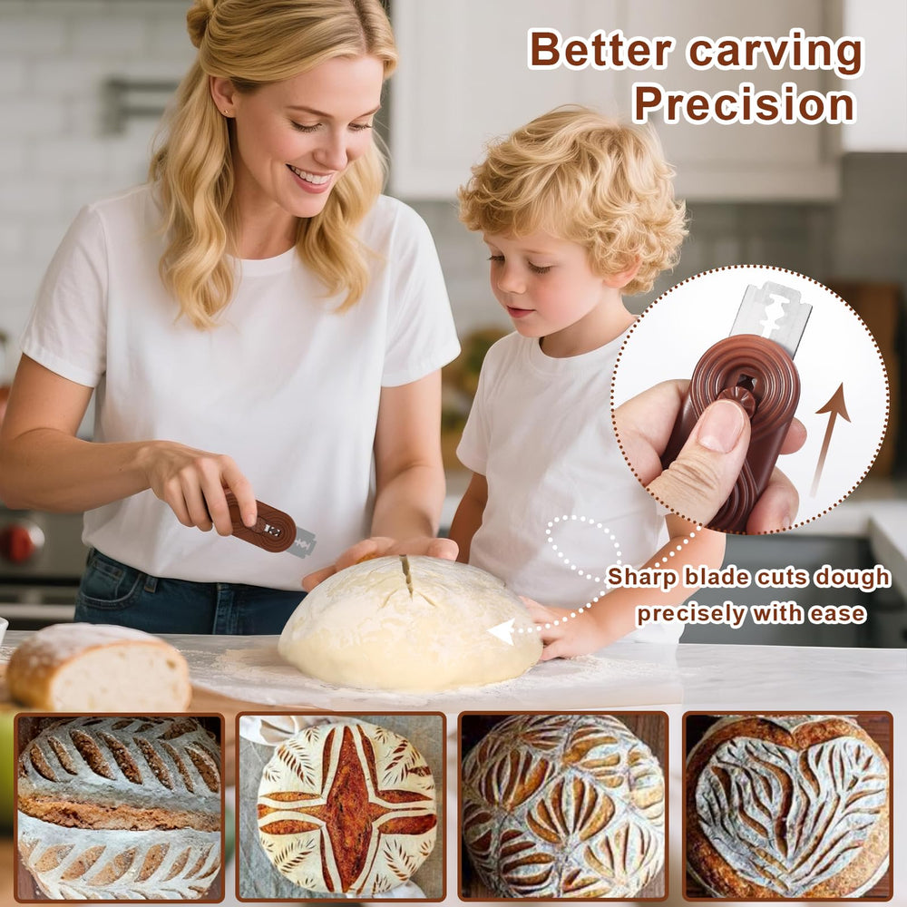 Sis-YaoLan Bread Lame anti-slip handle provides comfortable grip during baking