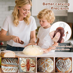 Sis-YaoLan Bread Lame anti-slip handle provides comfortable grip during baking