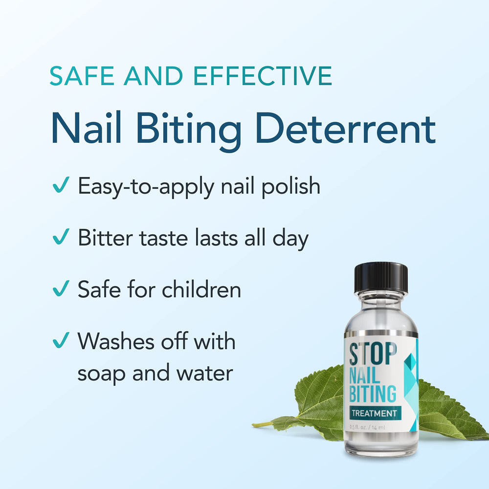 SISQUOC HEALTHCARE Stop Nail Biting long-lasting polish protects nails