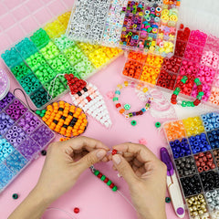 Sistenia kit 96 colors palette inspiring bold bead designs for bracelets and accessories