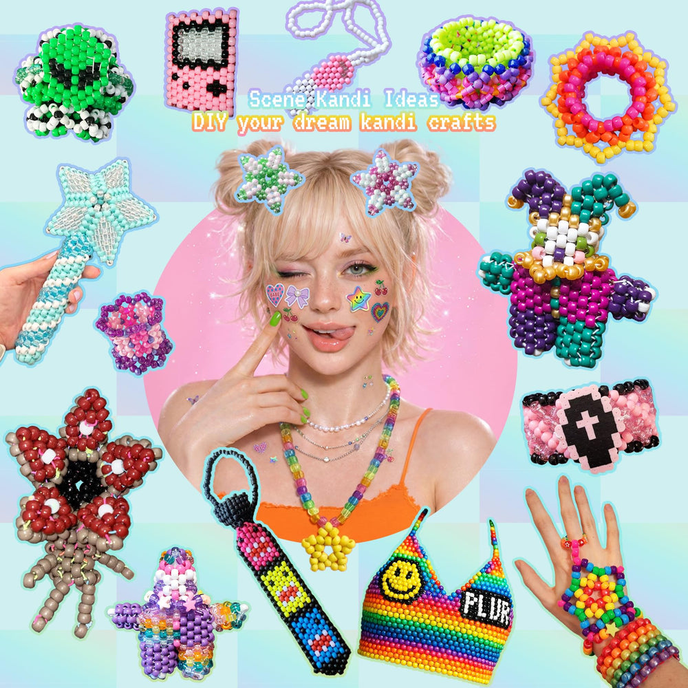 Sistenia alphabet beads enabling personalized messages on bracelets and keychains