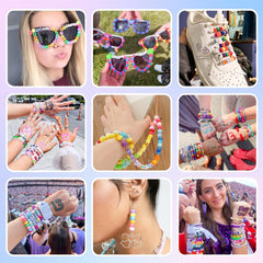 Sistenia decor beads with fruit motifs and evil eye accents for playful designs