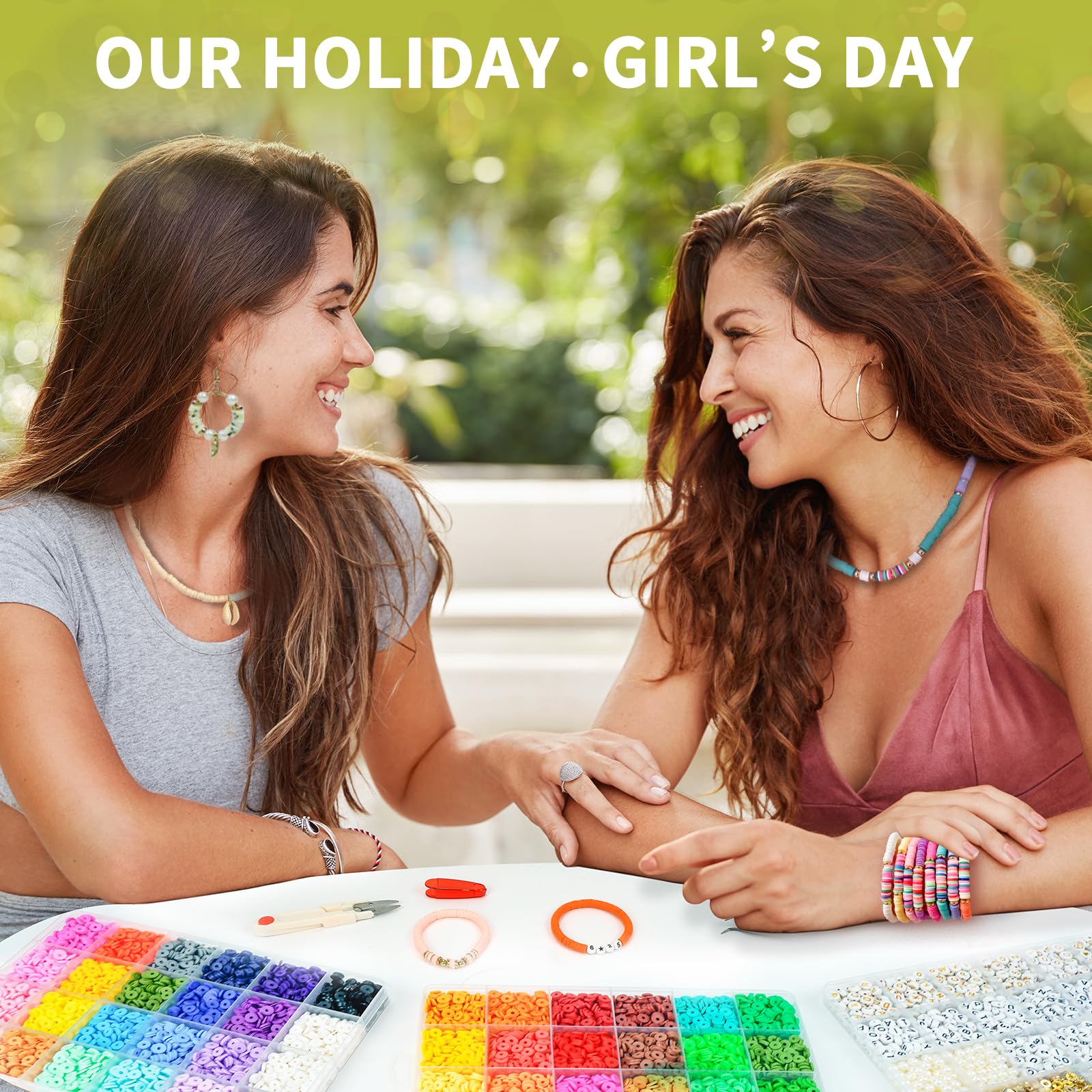 Sistenia clay beads 48 colors arranged in a gradient for vivid designs.