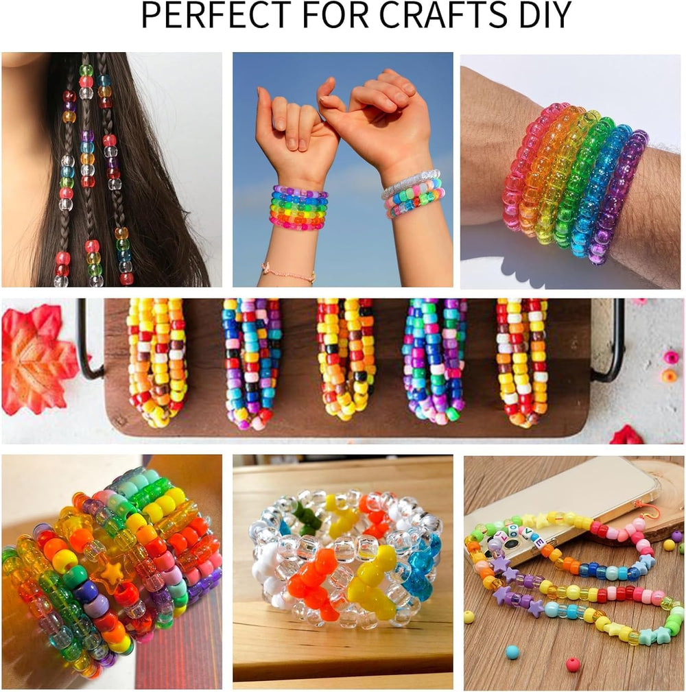 Sistenia elastic strings provide durable, stretchable bracelet projects.