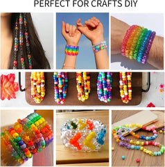 Sistenia elastic strings provide durable, stretchable bracelet projects.