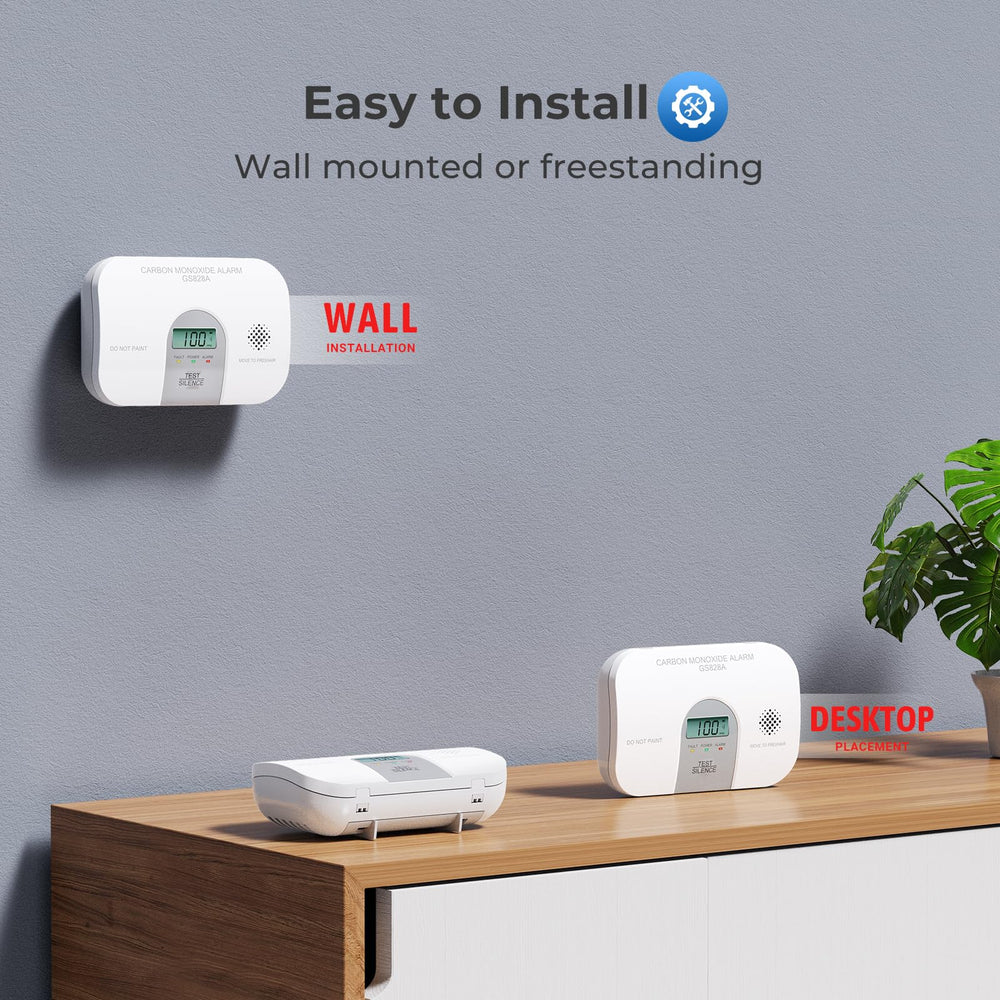 SITERWELL CO detector demonstrated in a home office setting