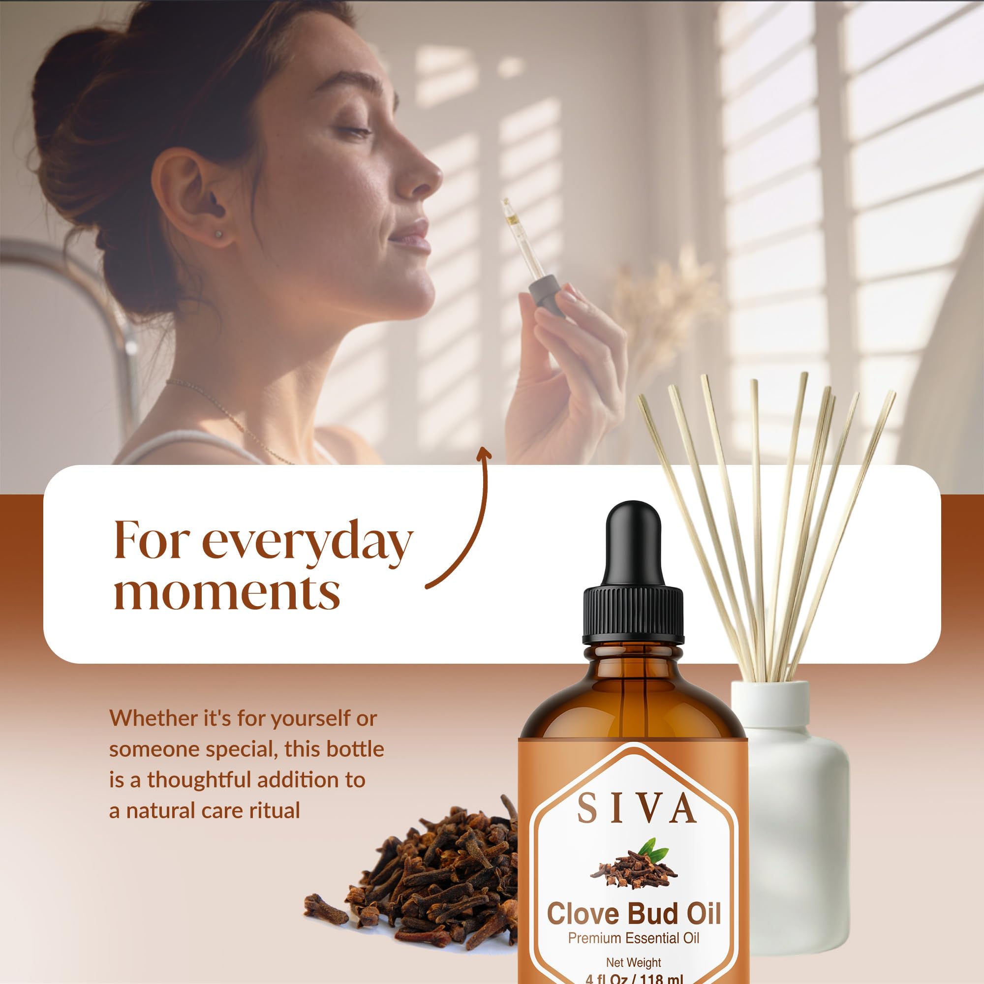 DIY blends or candles infusing clove oil aroma.