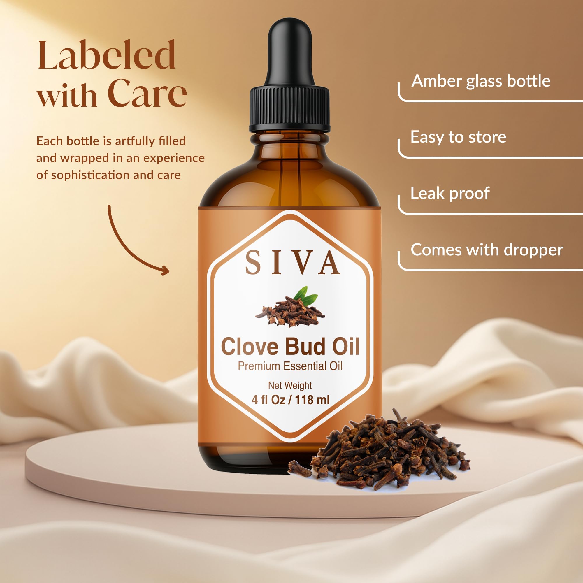 Diluted clove oil supports safe oral care routines.
