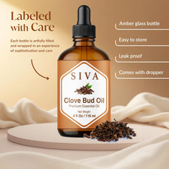 Diluted clove oil supports safe oral care routines.