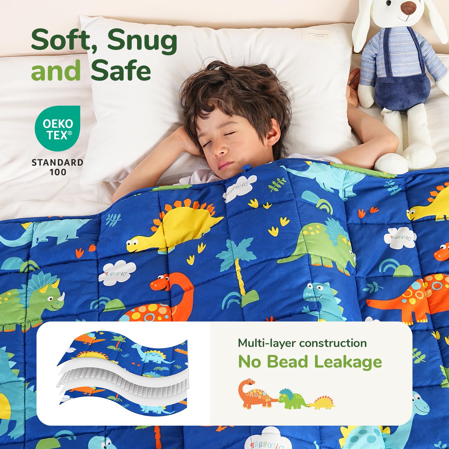 Sivio breathable microfiber fabric provides cool comfort year round.