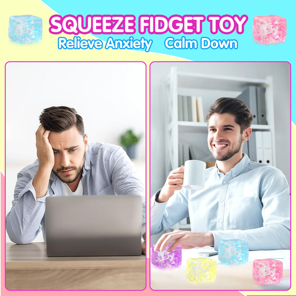 Siwarm stress cube 4-pack pocket-friendly option ideal for travel