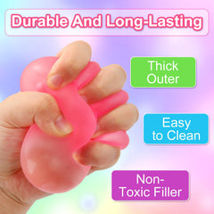 Siwarm stretch cubes in hand for focus and stress relief.