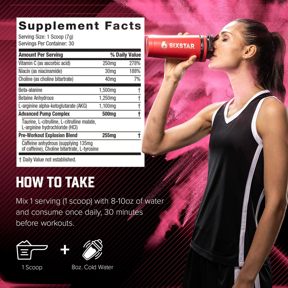 Six Star Electrolyte Matrix shot showing hydration during workouts.