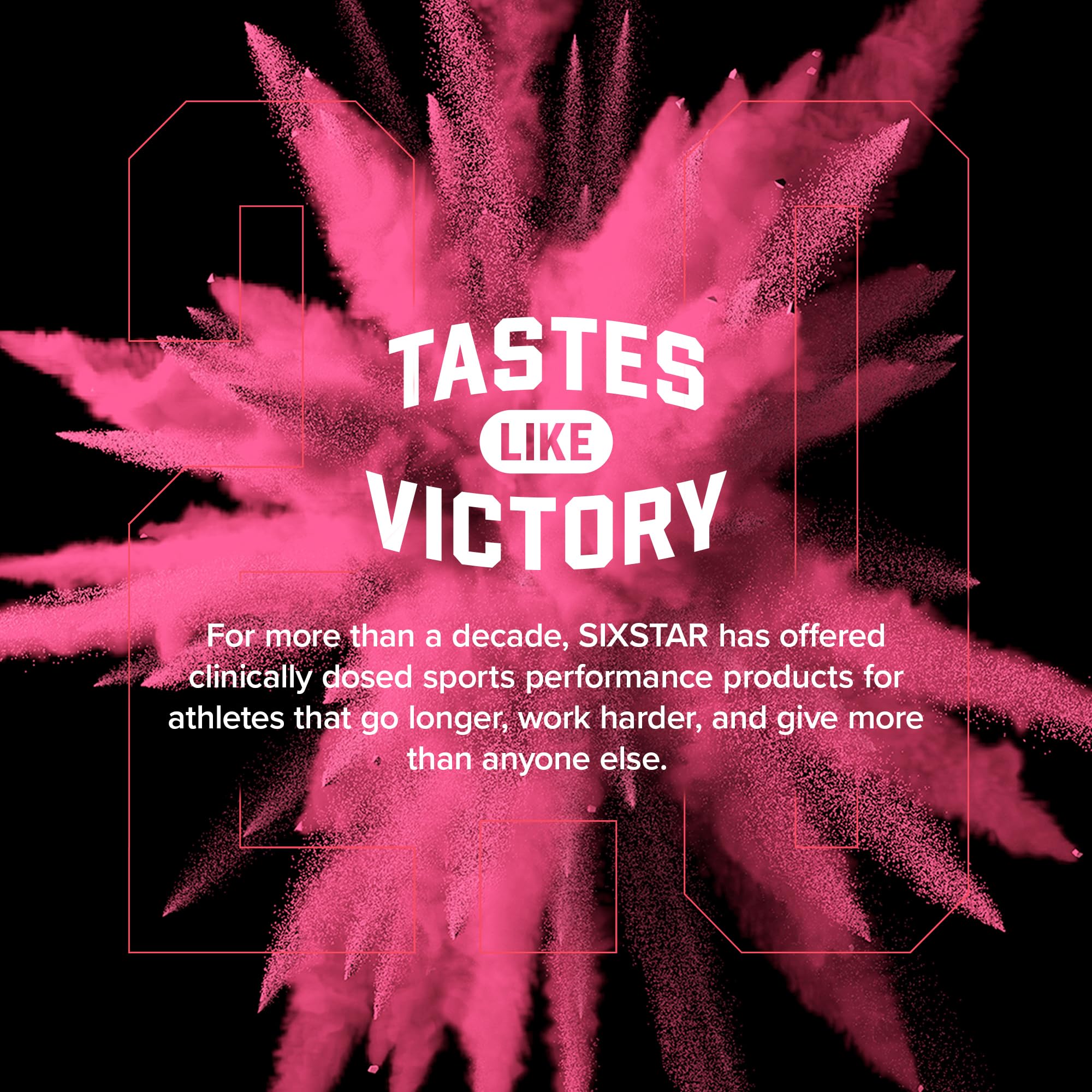 Six Star Pre-Workout Explosion caffeine content supports focused training sessions.